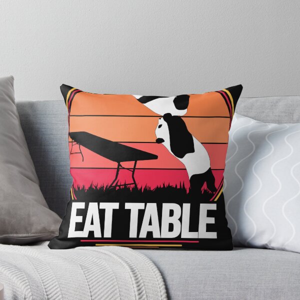 Aperçu de l'œuvre Eat Table - pandas de lutte - match de table créée et vendue par adenicholls.