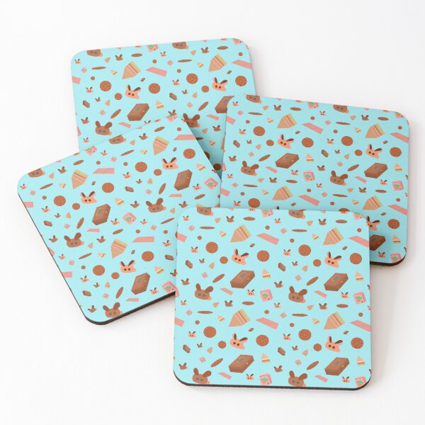 Item preview, Bunny Family's Picnic Pattern- Blue designed and sold by MILdecals.