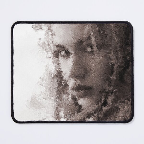 Item preview, Digital-artistic black & white portrait of a beautiful woman designed and sold by ElliOzy.