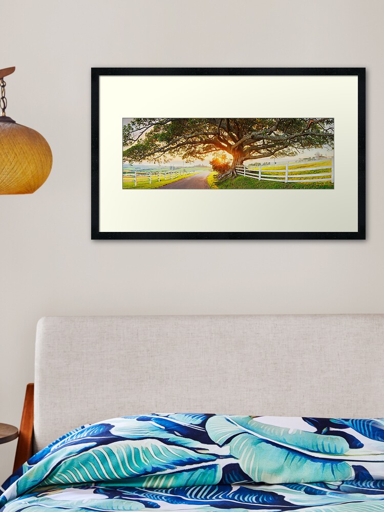 Thumbnail 2 of 7, Framed Art Print, Road to Kiama, New South Wales, Australia designed and sold by Chockstone.