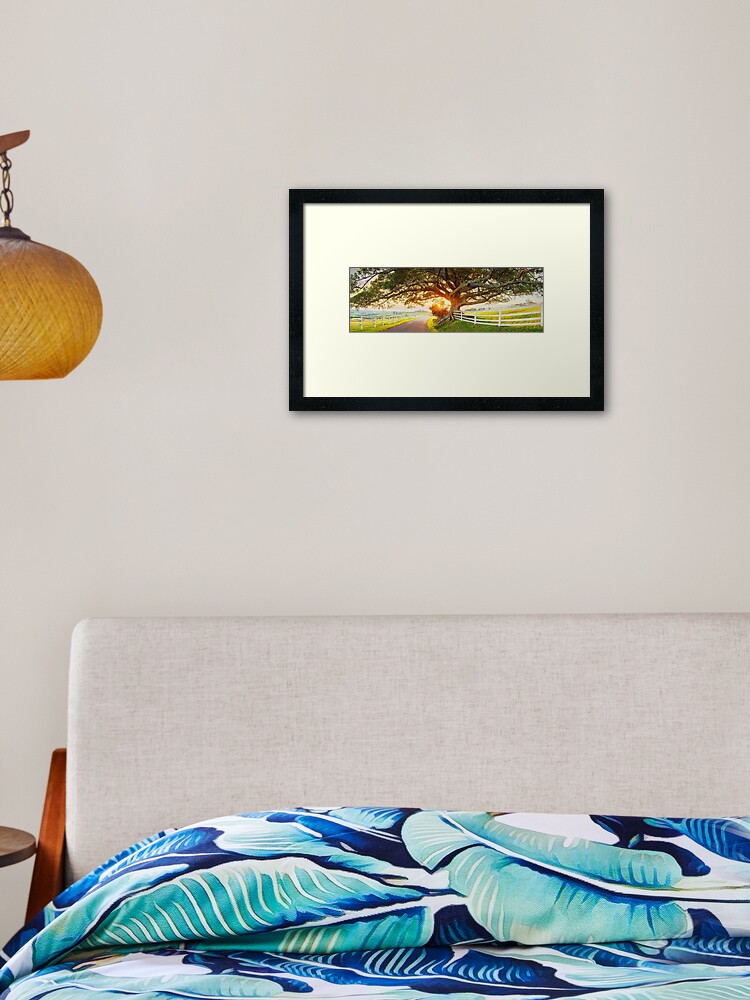 Thumbnail 2 of 7, Framed Art Print, Road to Kiama, New South Wales, Australia designed and sold by Chockstone.