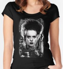 The Bride of Frankenstein Elsa Manchester Women's Fitted Scoop T-Shirt