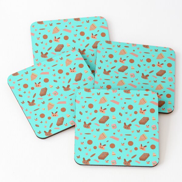 Item preview, Bunny Family's Picnic Pattern- Green designed and sold by MILdecals.