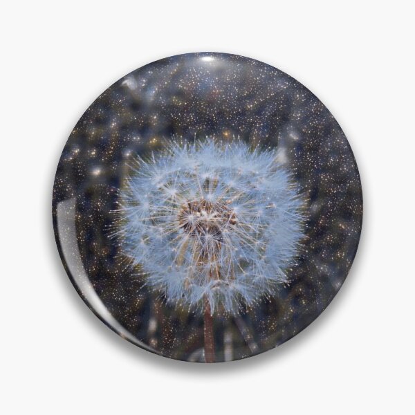 Item preview, Dandelion Puff in Stardust Blue designed and sold by SunshineWalker.