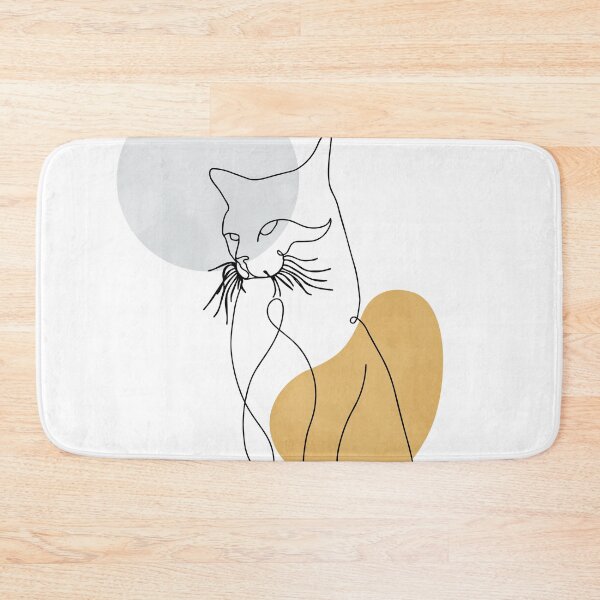 Item preview, line art Cat illustration  designed and sold by Elena Loda.