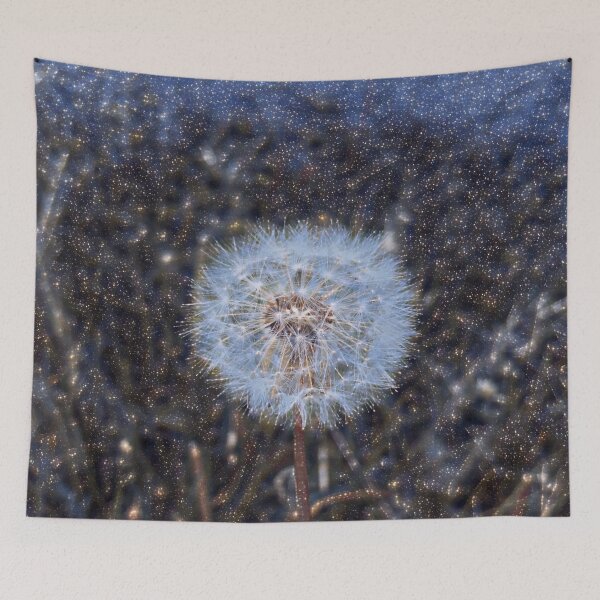 Item preview, Dandelion Puff in Stardust Blue designed and sold by SunshineWalker.