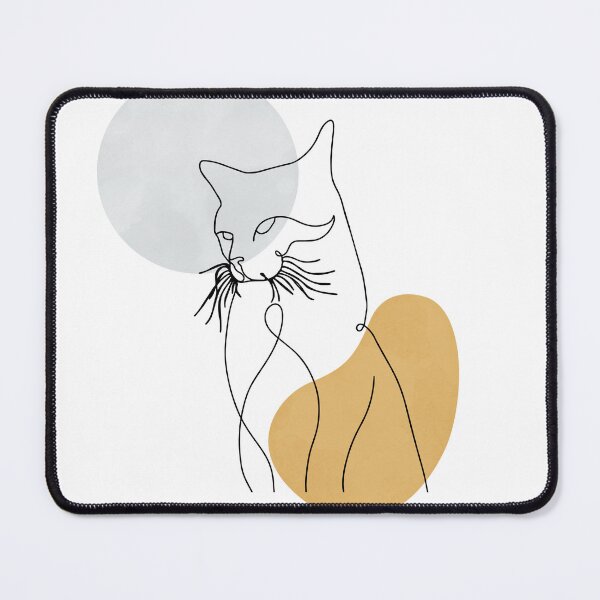 Item preview, line art Cat illustration  designed and sold by Elena Loda.
