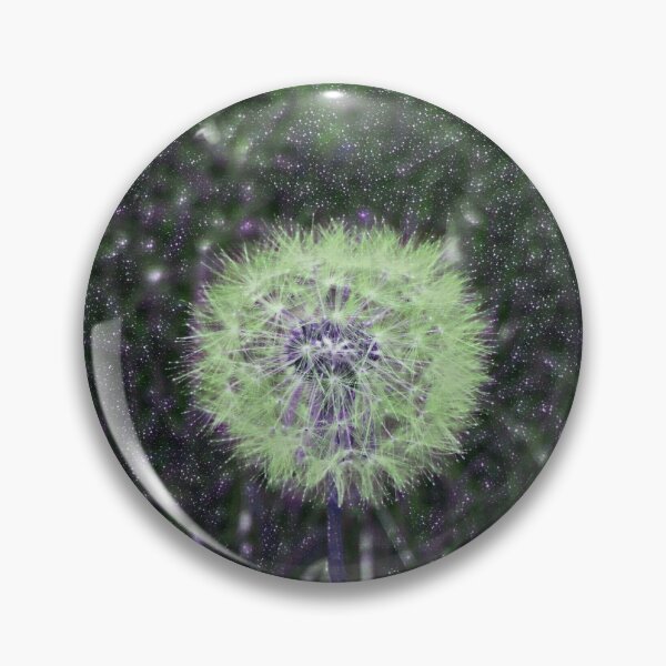 Item preview, Dandelion Puff in Stardust Green designed and sold by SunshineWalker.