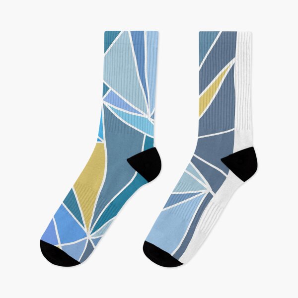Item preview, Geometric Shapes of Blue  designed and sold by DoubleTroubleJ.