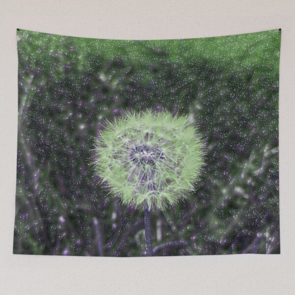 Item preview, Dandelion Puff in Stardust Green designed and sold by SunshineWalker.
