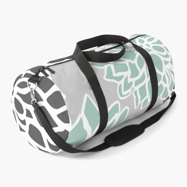 Artikelvorschau, Flower Blooms, Teal and Grey entworfen und verkauft von meggydesigns.