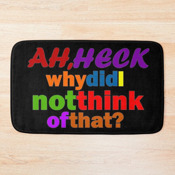 Item preview, Ah, Heck - Rainbow designed and sold by Fun Funky Designs.
