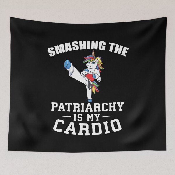 Item preview, Smashing The Patriarchy Is My Cardio designed and sold by Design99Hill.