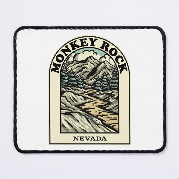 Aperçu de l'œuvre monkey rock Nevada hiking backpacking trail créée et vendue par HalpinDesign.