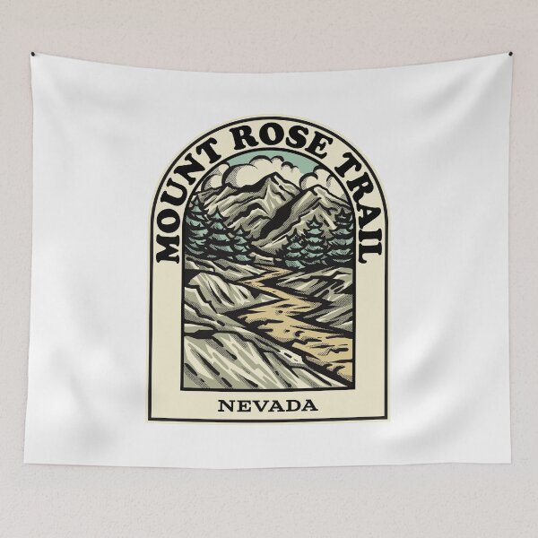 Item preview, mount rose trail Nevada hiking backpacking trail designed and sold by HalpinDesign.