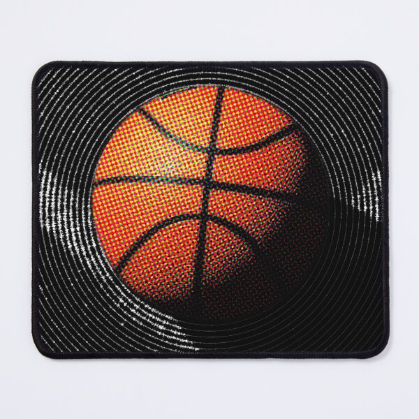 Item preview, Halftone Effect Basket Ball on the Court designed and sold by Slam-Dunkan.