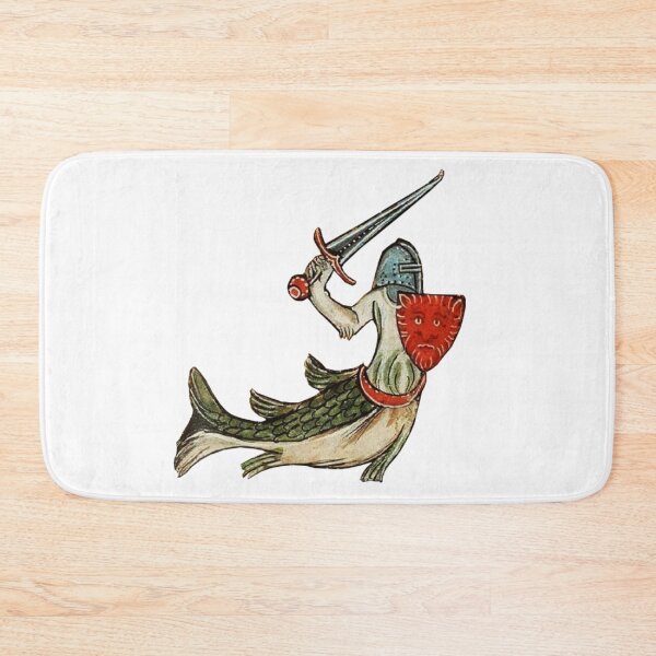 Item preview, Medieval Creature: Fish Knight designed and sold by Demonik-Art.