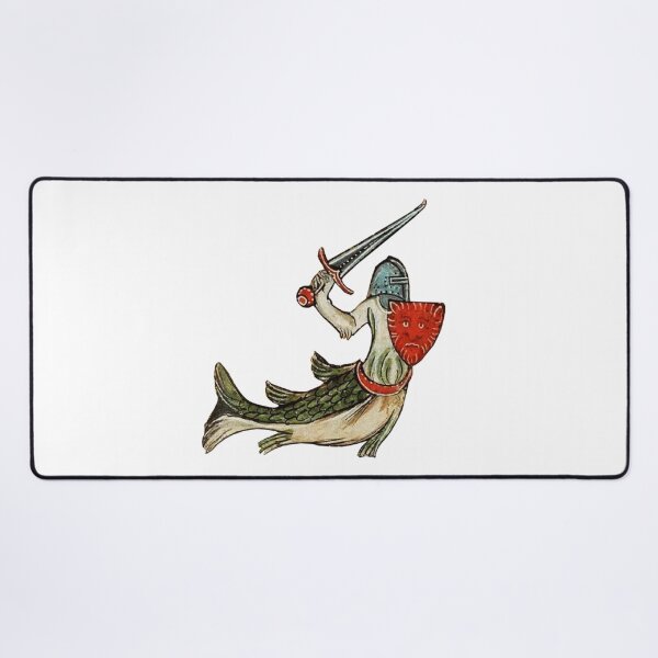Item preview, Medieval Creature: Fish Knight designed and sold by Demonik-Art.