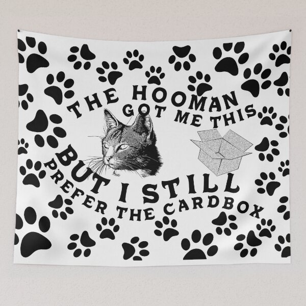 Item preview, hooman got me this but i still prefer the cardbox designed and sold by Chaos-Touch.