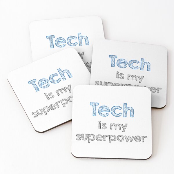 Item preview, Tech is my superpower designed and sold by Alltooclose.