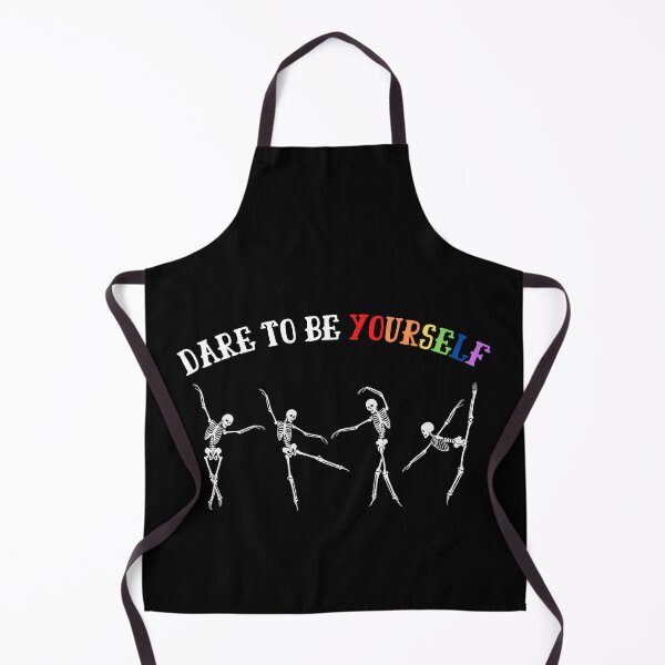 Item preview, Dare To Be Yourself Rainbow Skeleton LGBTQ Pride Halloween. designed and sold by JoshBulky.