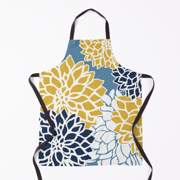 Artikelvorschau, Flower Blooms, Yellow and Blue entworfen und verkauft von meggydesigns.