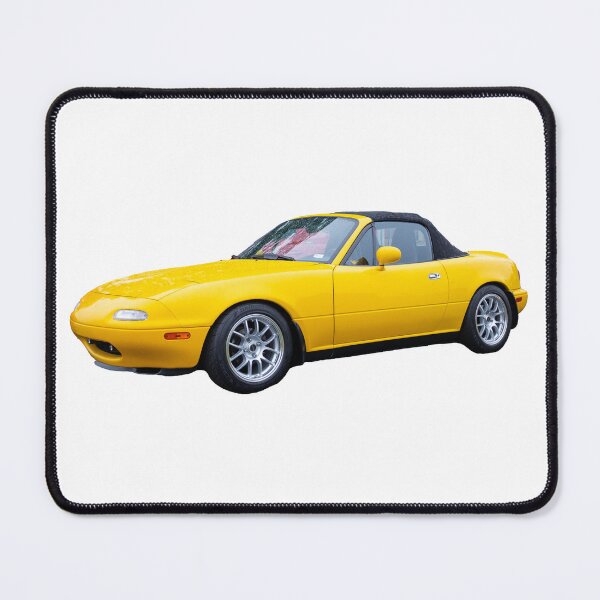 Item preview, Sunburst Yellow Mazda Miata (MX-5) designed and sold by Dylan Lawrence.