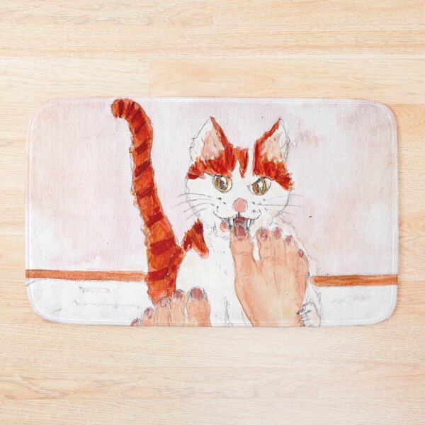 Item preview, Cat Möhrchen wakes up his mistress roughly designed and sold by Sandra  Steinke.