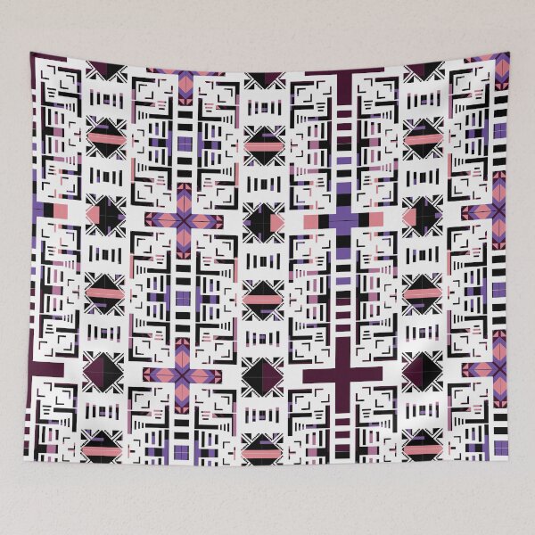 Item preview, The Modern Abstract Design in Fabric Seamless Pattern designed and sold by MyMemoriesArts.
