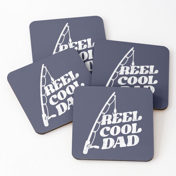Item preview, Funny Fishing Reel Cool Dad Pun designed and sold by rustydoodle.