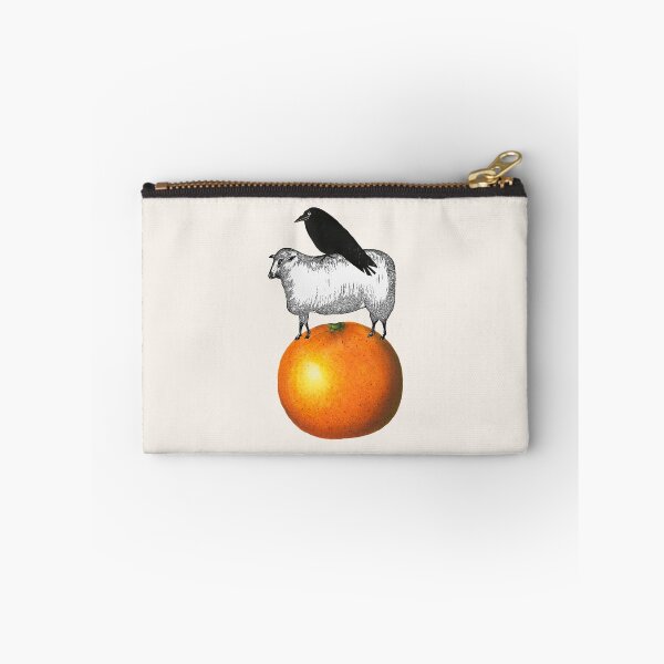 Aperçu de l'œuvre Corneille et mouton et orange créée et vendue par Wabi Tabby.