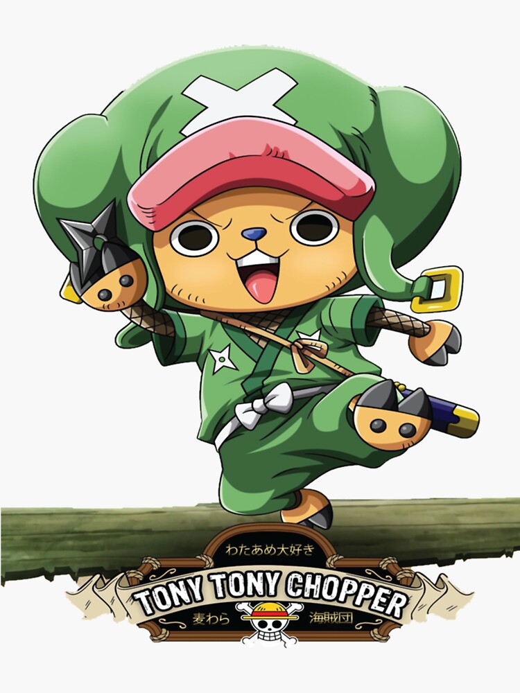 One Piece / Tony Tony Chopper Cute Sticker for Sale by Idolhell