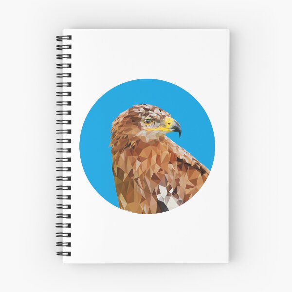 Item preview, Eagle Lowpoly Blue Background Circle Shape designed and sold by xP42.
