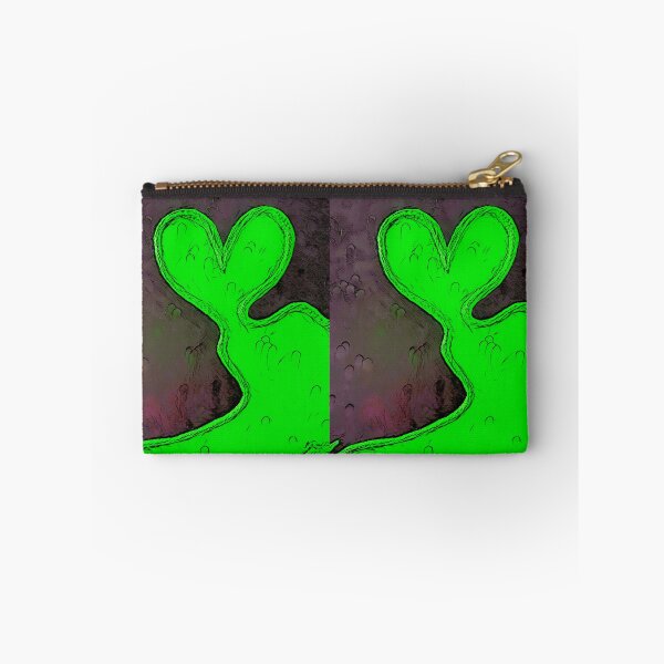 Item preview, Нeart on black, edited oil painting, #7 designed and sold by MariDaniArt.