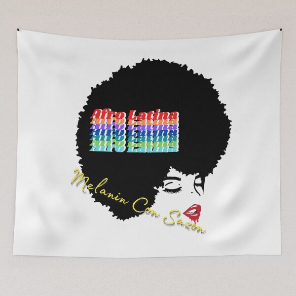 Item preview, Afro latina melanin con sazon designed and sold by LatinLove22.