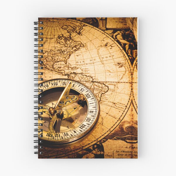 Item preview, Vintage Beautiful Abstract Old Compass and Rope on Vintage Map 1752 designed and sold by Bold Dark savage.