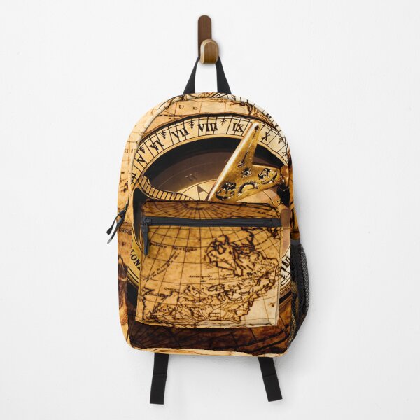 Item preview, Vintage Beautiful Abstract Old Compass and Rope on Vintage Map 1752 designed and sold by Bold Dark savage.