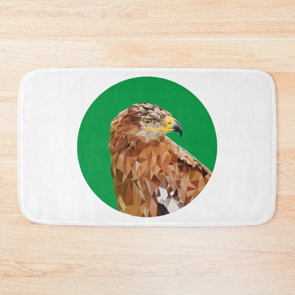 Item preview, Eagle Lowpoly Green Background Circle Shape designed and sold by xP42.