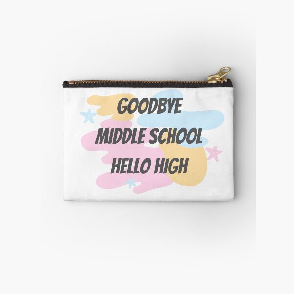 Item preview, Goodbye Middle School Hello High School-Funny Graduation-Middle School Graduation Gift-8th Grade Graduation designed and sold by kingstorre.