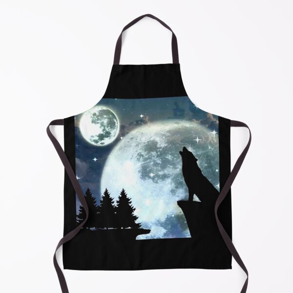 Item preview,  White Moon wolf tree Art  designed and sold by BEAUTY ⭐⭐⭐⭐⭐.