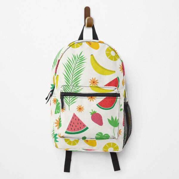 Item preview, Cute summer fruits and tropical leaves pattern designed and sold by Yasminepatterns .