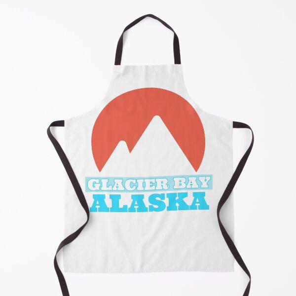 Item preview, Glacier Bay Alaska- Vintage Sun con montañas designed and sold by crickmonster.