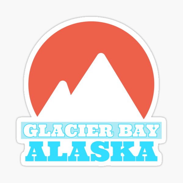 Item preview, Glacier Bay Alaska- Vintage Sun with Mountains  designed and sold by crickmonster.