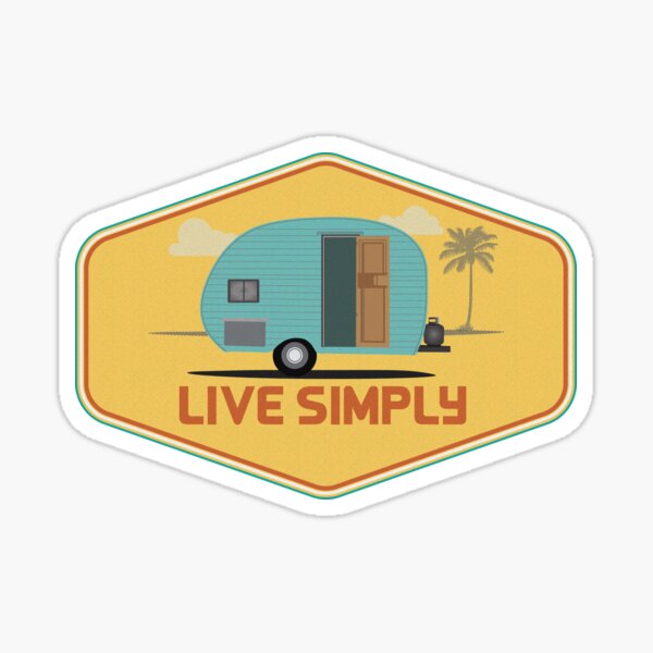 Simple Life - Sticker Sticker