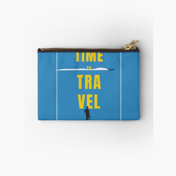 Item preview, Time To Travel Graphic Art In Blue-Yellow designed and sold by boholoc0.