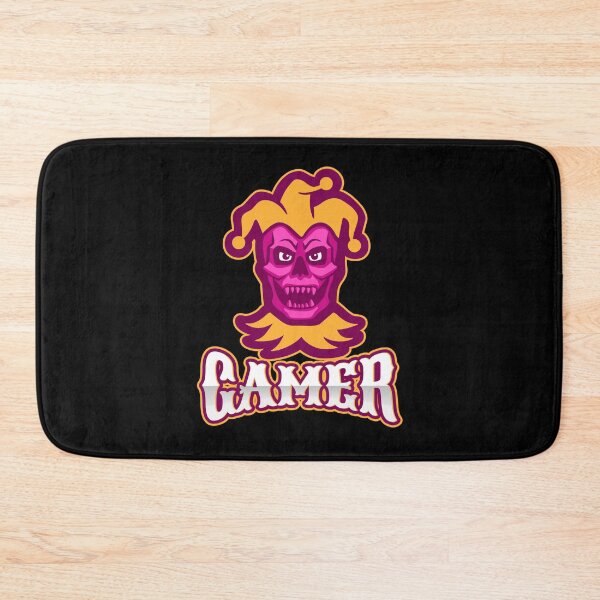Item preview, Gamer with Scary Buffoon Skull designed and sold by PRIVARSHU.