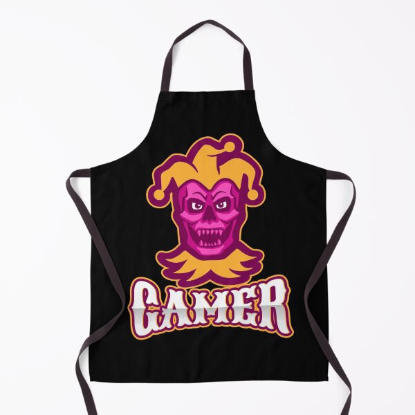 Item preview, Gamer with Scary Buffoon Skull designed and sold by PRIVARSHU.