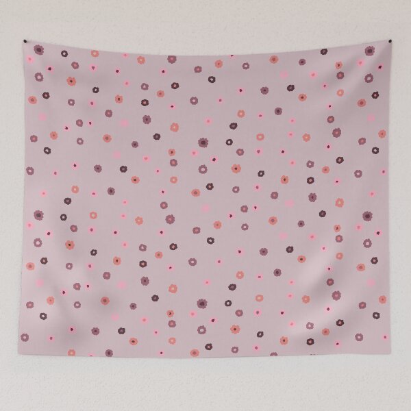 Item preview, Pattern prints small pink flowers designed and sold by TaxiFraise.
