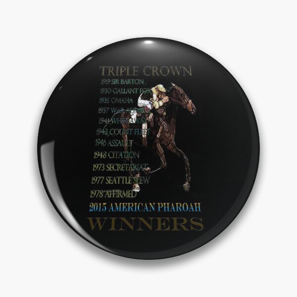 Item preview, Triple Crown Winners 2015 American Pharoah Essential T-Shirt designed and sold by veronicaab.
