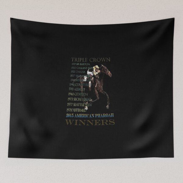 Item preview, Triple Crown Winners 2015 American Pharoah Essential T-Shirt designed and sold by veronicaab.
